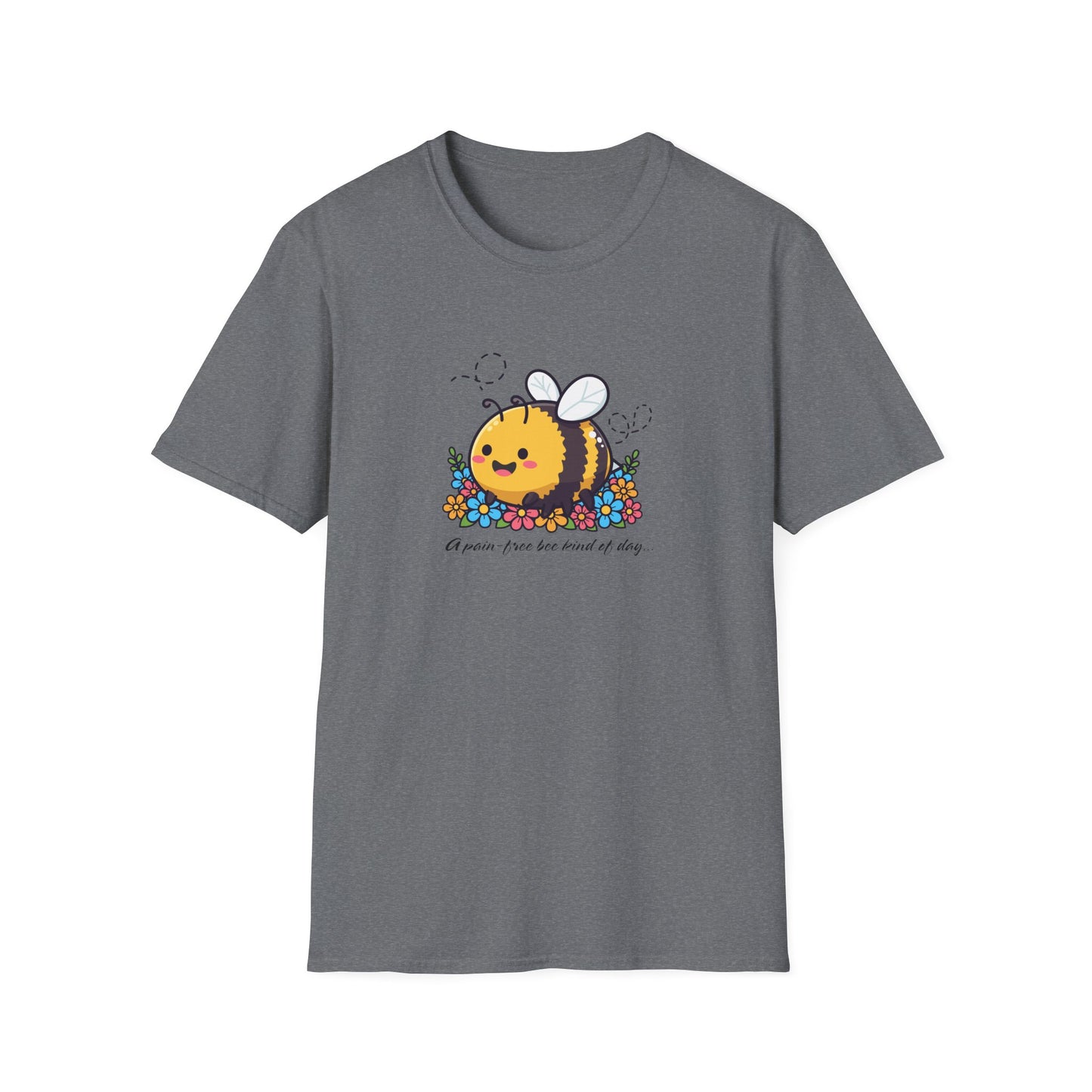 Pain-Free Morning Bee T-Shirt | Spoonie Humor Tee | Chronic Illness Awareness Appar