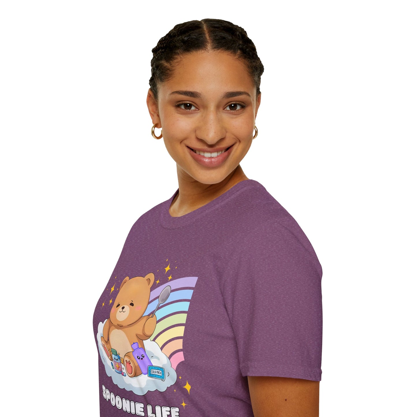 Spoonie Bear Life T-Shirt | Chronic Illness Awareness Tee | Spoonie Haven Apparel
