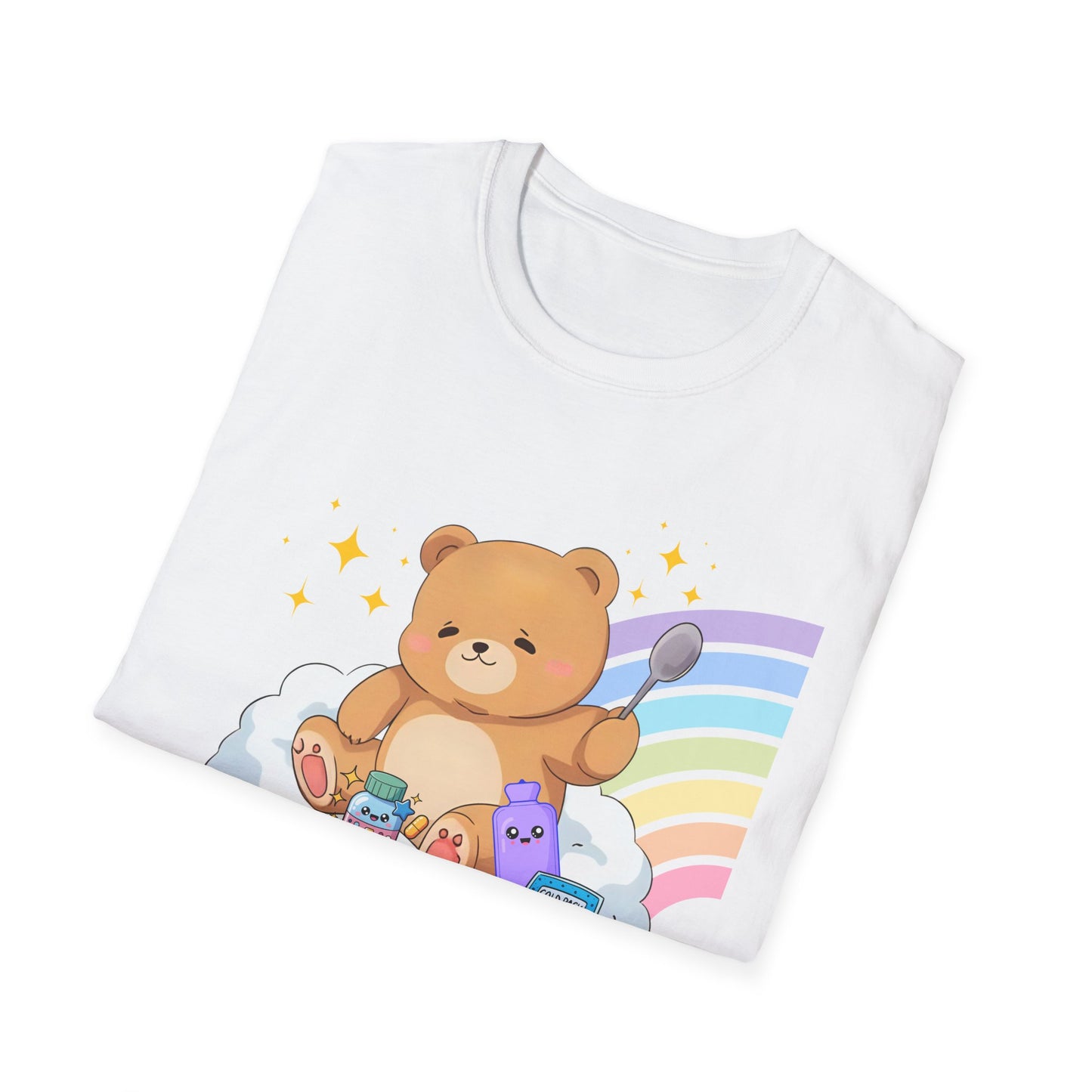 Spoonie Bear Life T-Shirt | Chronic Illness Awareness Tee | Spoonie Haven Apparel