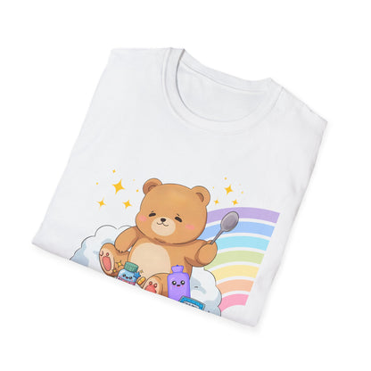 Spoonie Bear Life T-Shirt | Chronic Illness Awareness Tee | Spoonie Haven Apparel