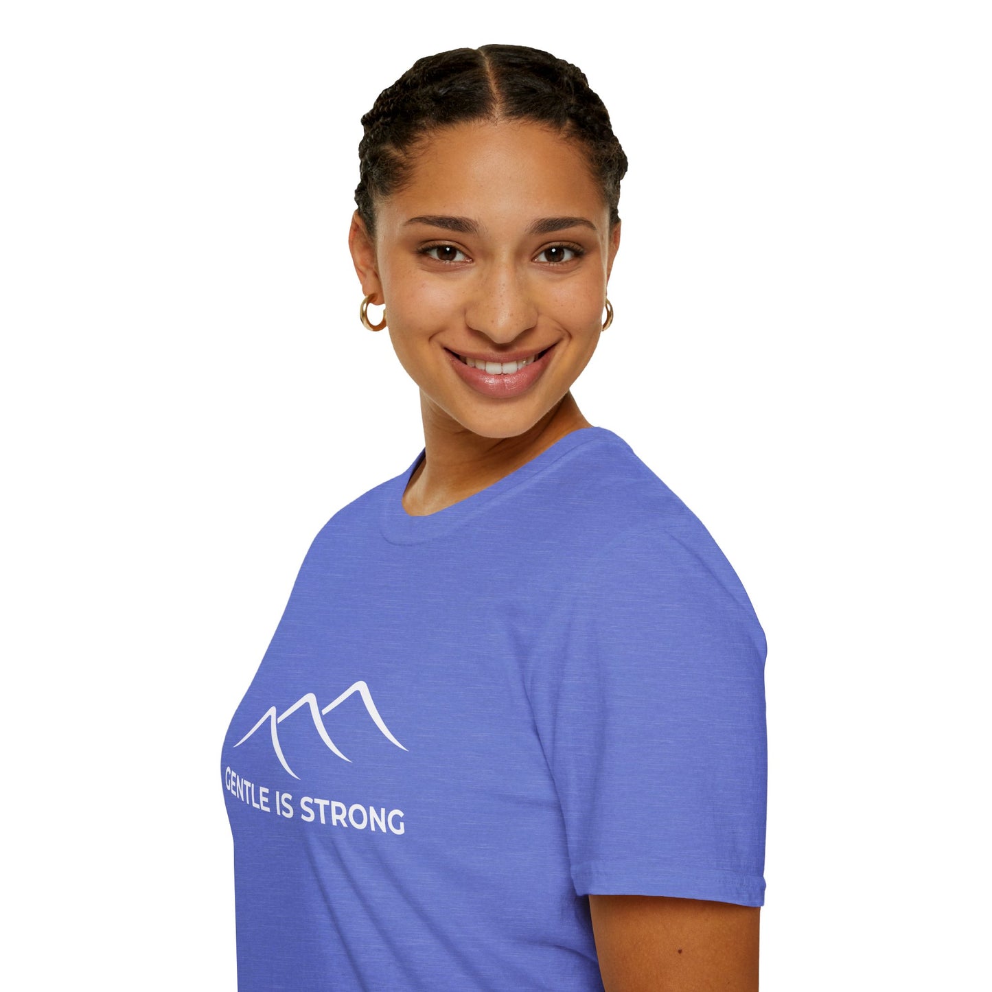 Gentle Is Strong T-Shirt | Inspirational Minimalist Tee | Spoonie Haven Apparel