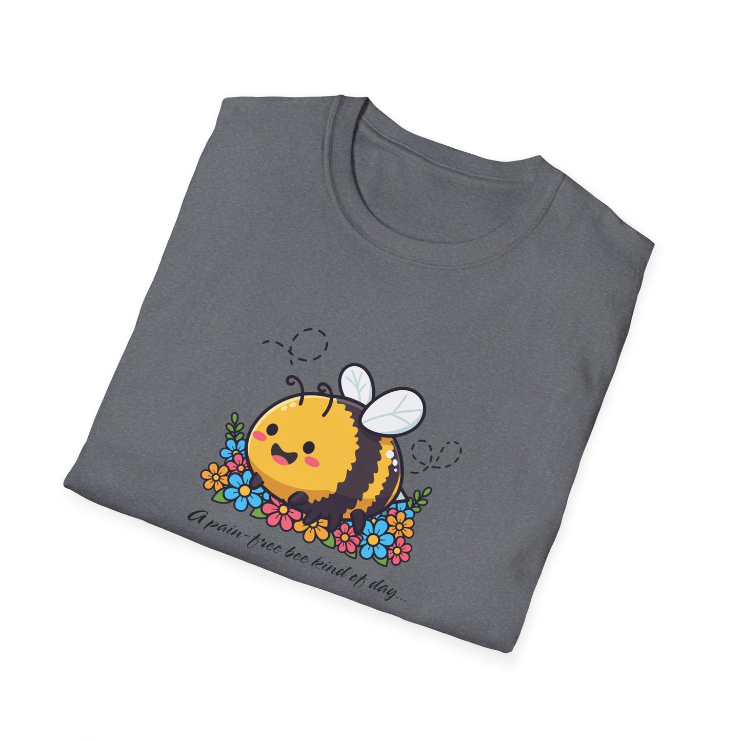 Pain-Free Morning Bee T-Shirt | Spoonie Humor Tee | Chronic Illness Awareness Appar
