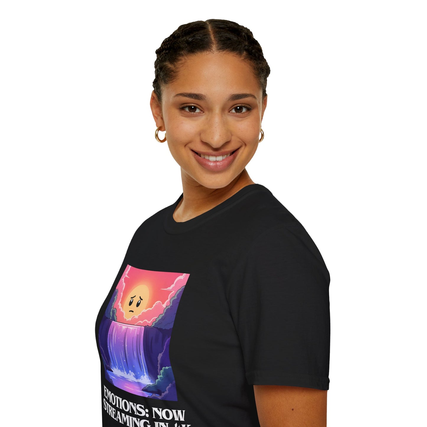Emotions Now Streaming in 4K T-Shirt | Spoonie Humor Tee | Mental Health Awareness Apparel