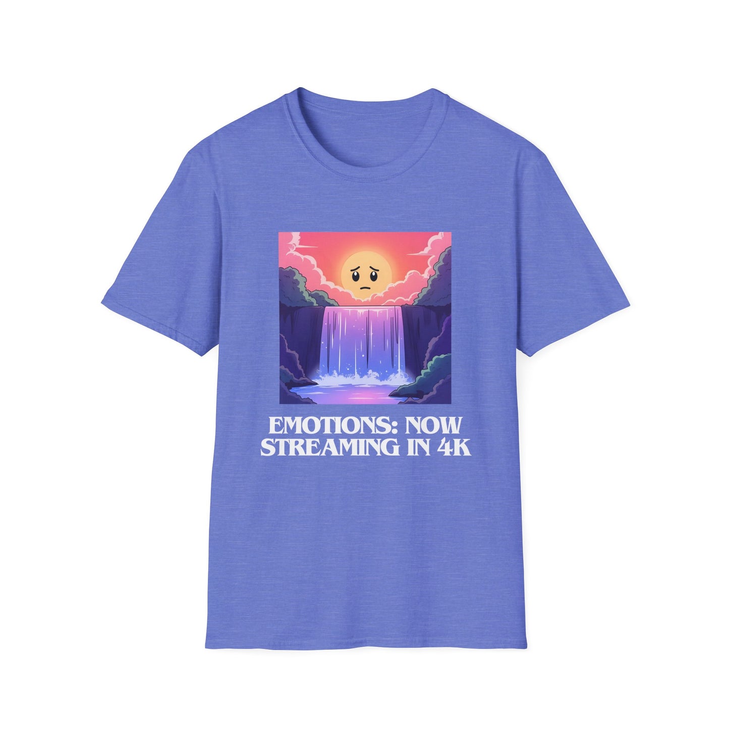 Emotions Now Streaming in 4K T-Shirt | Spoonie Humor Tee | Mental Health Awareness Apparel