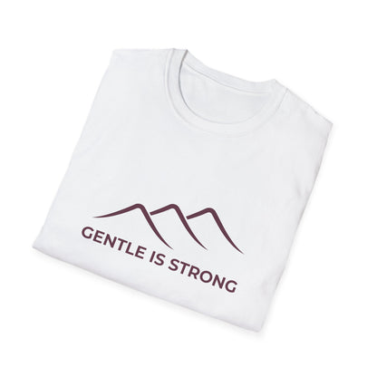 Gentle Is Strong T-Shirt | Inspirational Minimalist Tee | Spoonie Haven Apparel