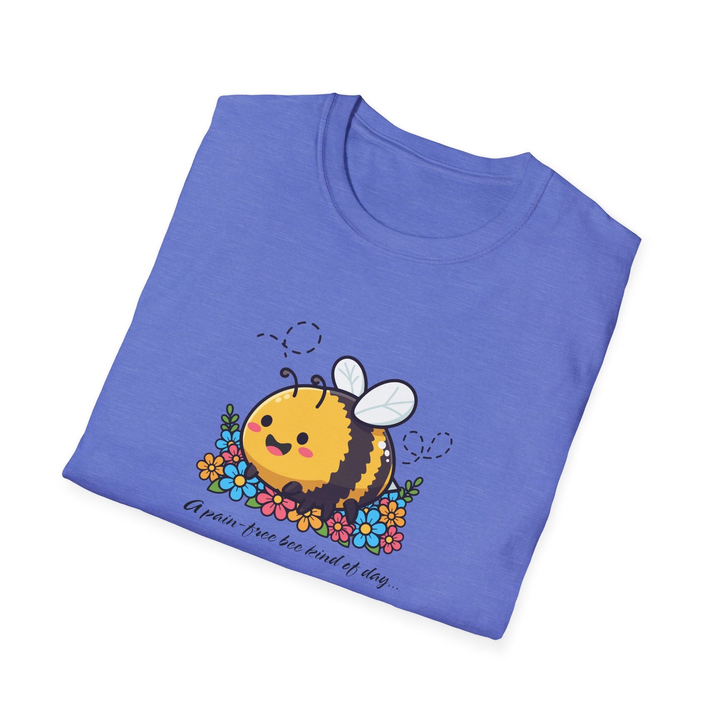 Pain-Free Morning Bee T-Shirt | Spoonie Humor Tee | Chronic Illness Awareness Appar