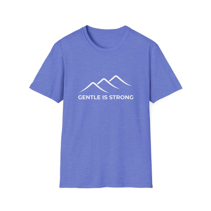 Gentle Is Strong T-Shirt | Inspirational Minimalist Tee | Spoonie Haven Apparel