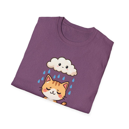 Feline Under the Weather T-Shirt | Spoonie Cat Tee | Chronic Illness Awareness Apparel