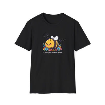 Pain-Free Morning Bee T-Shirt | Spoonie Humor Tee | Chronic Illness Awareness Appar