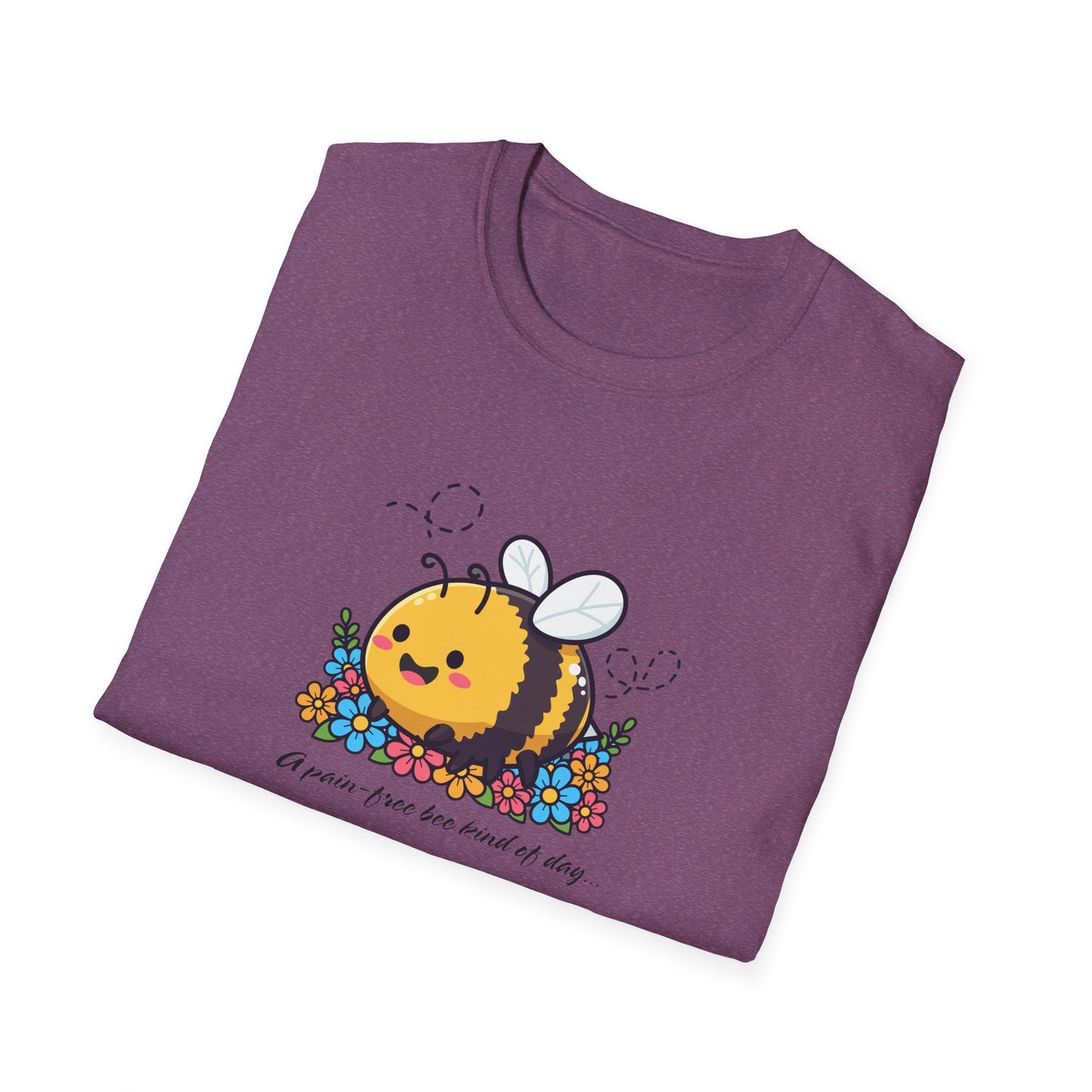 Pain-Free Morning Bee T-Shirt | Spoonie Humor Tee | Chronic Illness Awareness Appar