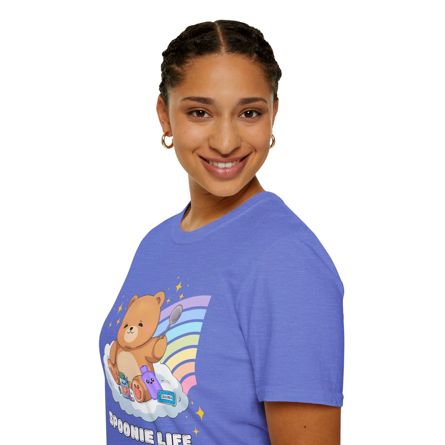 Spoonie Bear Life T-Shirt | Chronic Illness Awareness Tee | Spoonie Haven Apparel