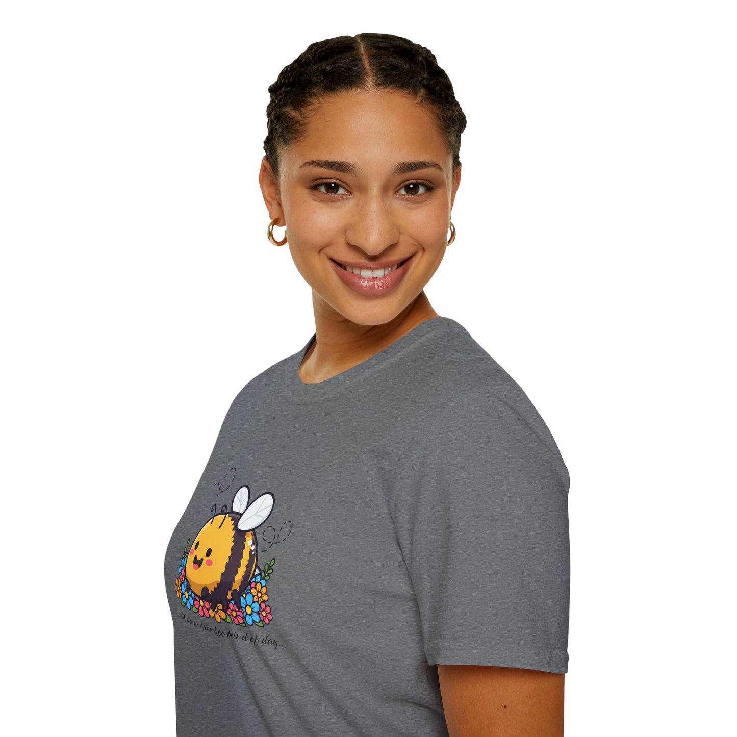 Pain-Free Morning Bee T-Shirt | Spoonie Humor Tee | Chronic Illness Awareness Appar