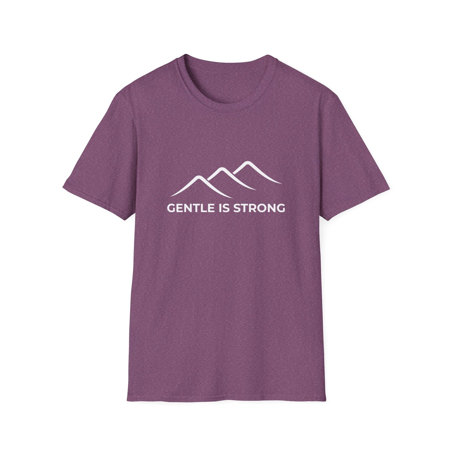 Gentle Is Strong T-Shirt | Inspirational Minimalist Tee | Spoonie Haven Apparel