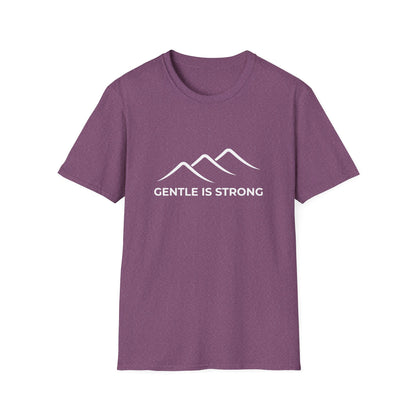 Gentle Is Strong T-Shirt | Inspirational Minimalist Tee | Spoonie Haven Apparel