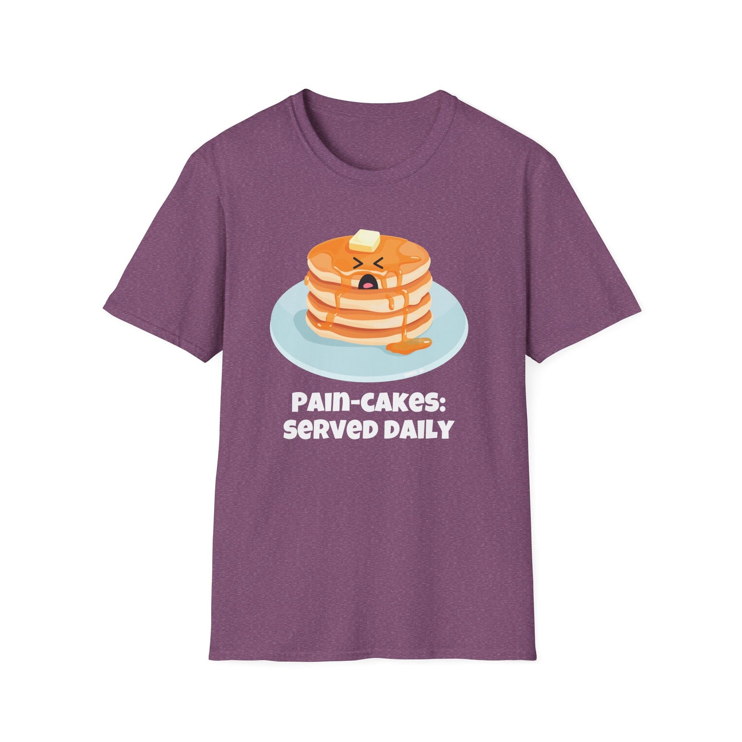 Pain-Cakes Served Daily T-Shirt | Spoonie Humor Tee | Chronic Illness Awareness Apparel