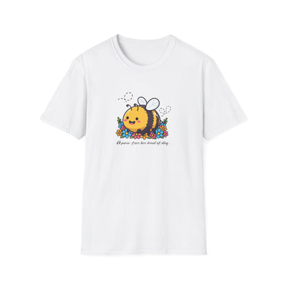 Pain-Free Morning Bee T-Shirt | Spoonie Humor Tee | Chronic Illness Awareness Appar