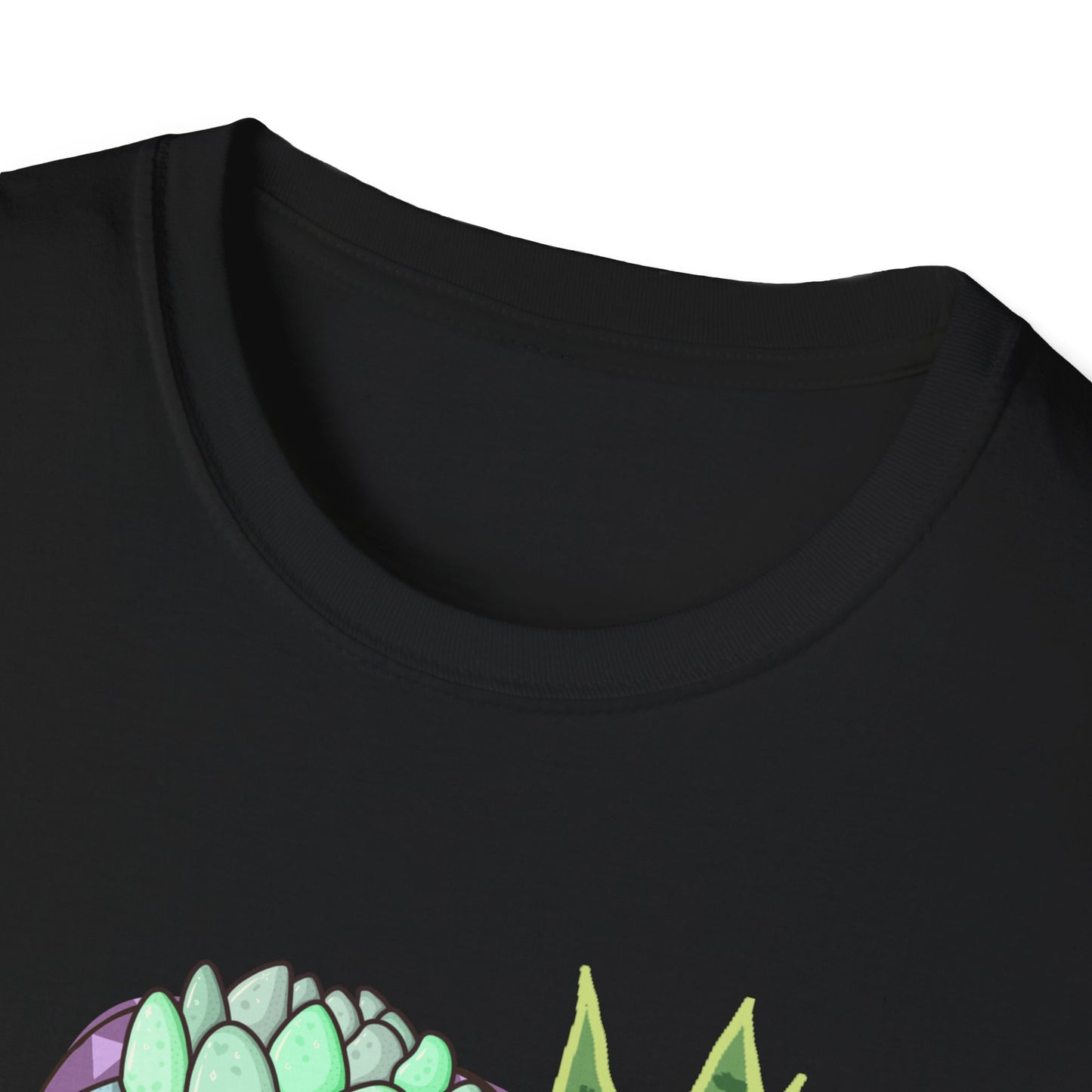 My Happy Place Succulent T-Shirt | Spoonie Plant Humor Tee | Chronic Illness Awareness Apparel