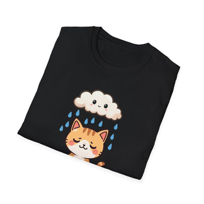 Feline Under the Weather T-Shirt | Spoonie Cat Tee | Chronic Illness Awareness Apparel
