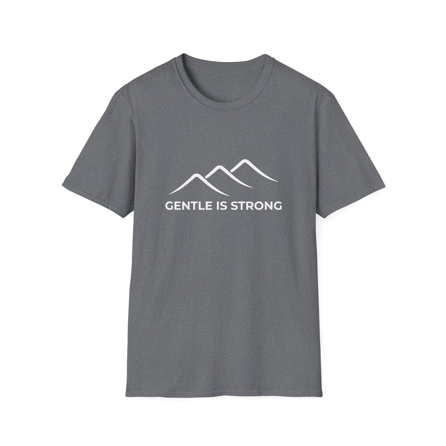 Gentle Is Strong T-Shirt | Inspirational Minimalist Tee | Spoonie Haven Apparel