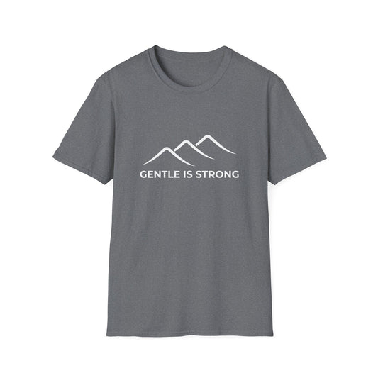 Gentle Is Strong T-Shirt | Inspirational Minimalist Tee | Spoonie Haven Apparel