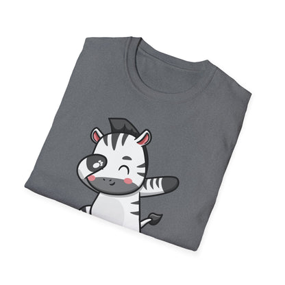 EDS Extra Dabbing Skills Zebra T-Shirt | Ehlers-Danlos Awareness Tee | Spoonie Humor Apparel