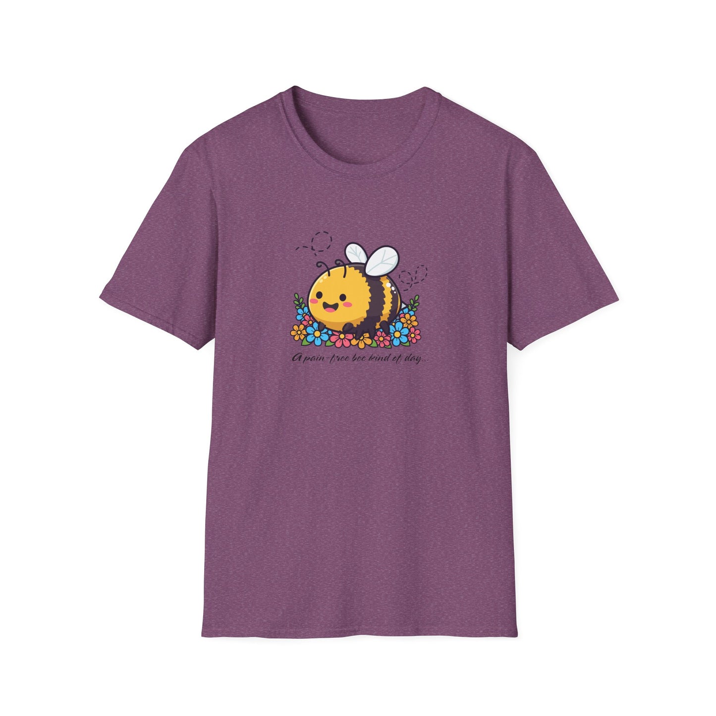 Pain-Free Morning Bee T-Shirt | Spoonie Humor Tee | Chronic Illness Awareness Appar