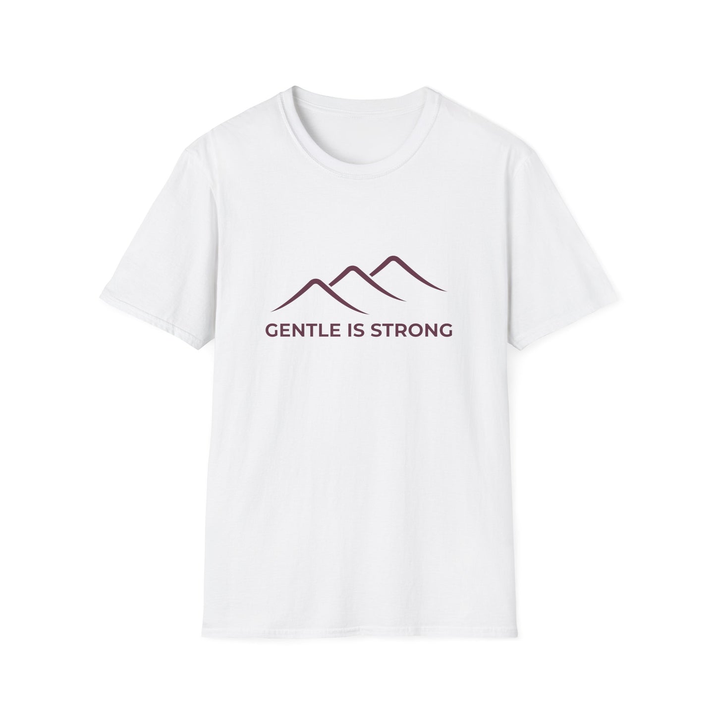 Gentle Is Strong T-Shirt | Inspirational Minimalist Tee | Spoonie Haven Apparel