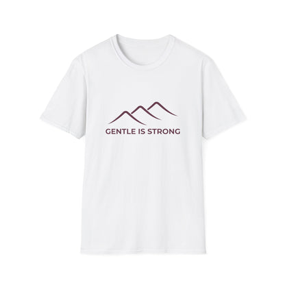 Gentle Is Strong T-Shirt | Inspirational Minimalist Tee | Spoonie Haven Apparel