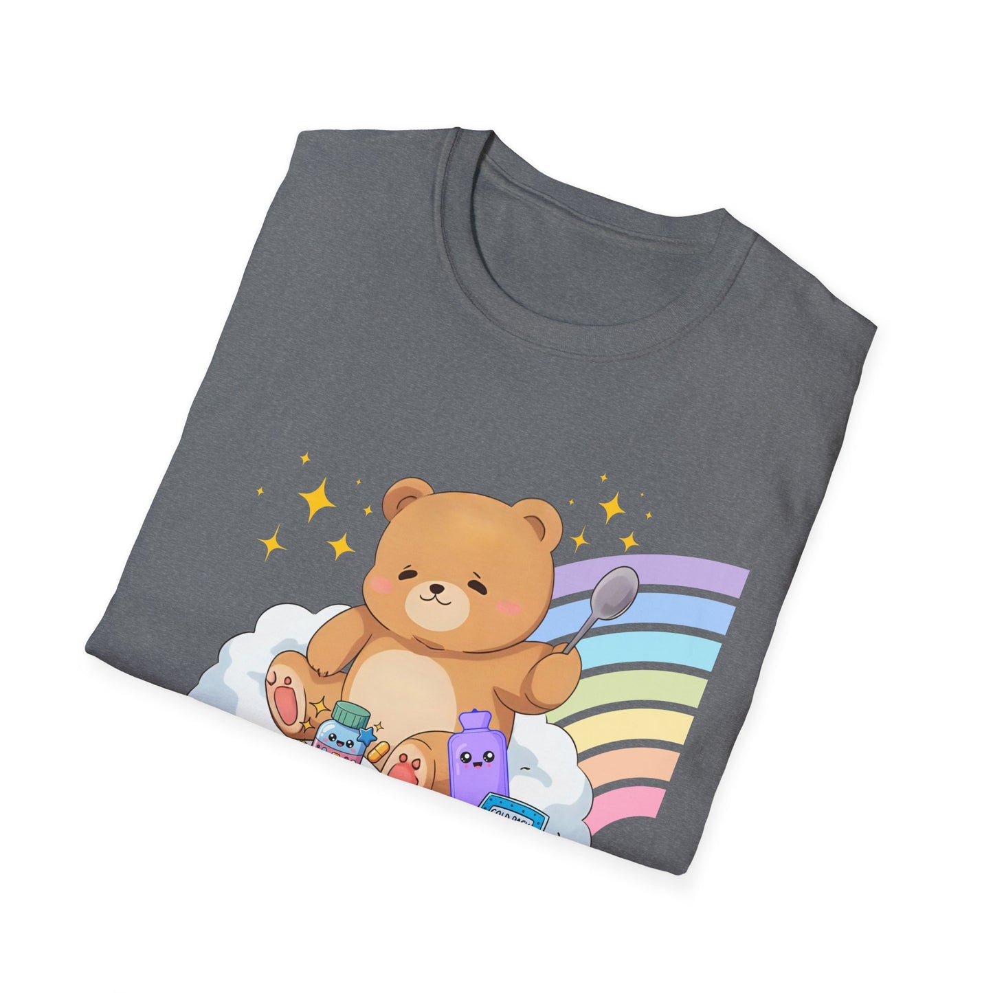 Spoonie Bear Life T-Shirt | Chronic Illness Awareness Tee | Spoonie Haven Apparel