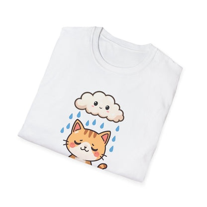 Feline Under the Weather T-Shirt | Spoonie Cat Tee | Chronic Illness Awareness Apparel