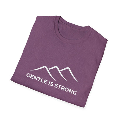 Gentle Is Strong T-Shirt | Inspirational Minimalist Tee | Spoonie Haven Apparel