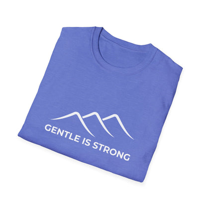 Gentle Is Strong T-Shirt | Inspirational Minimalist Tee | Spoonie Haven Apparel